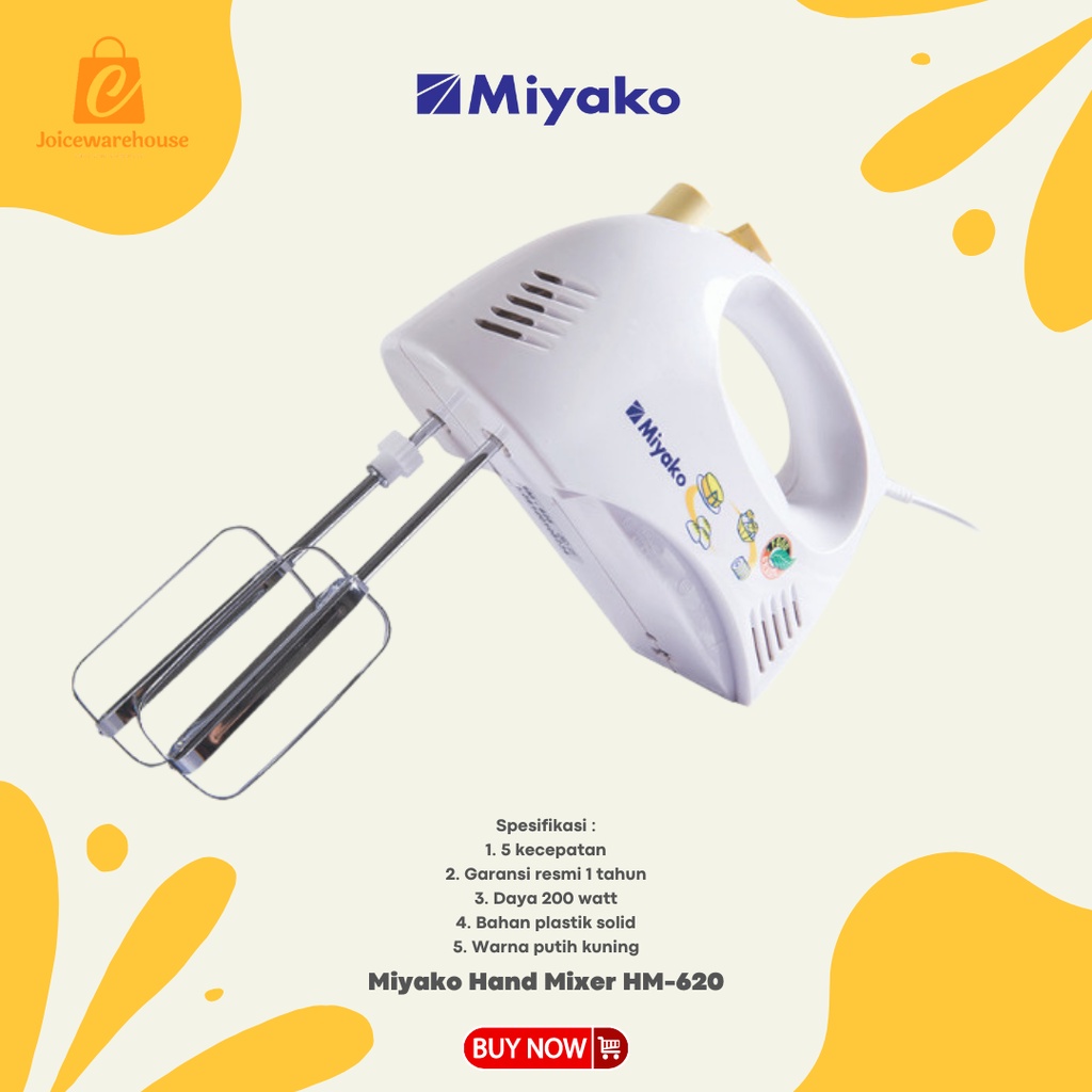 Miyako Hand Mixer HM-620