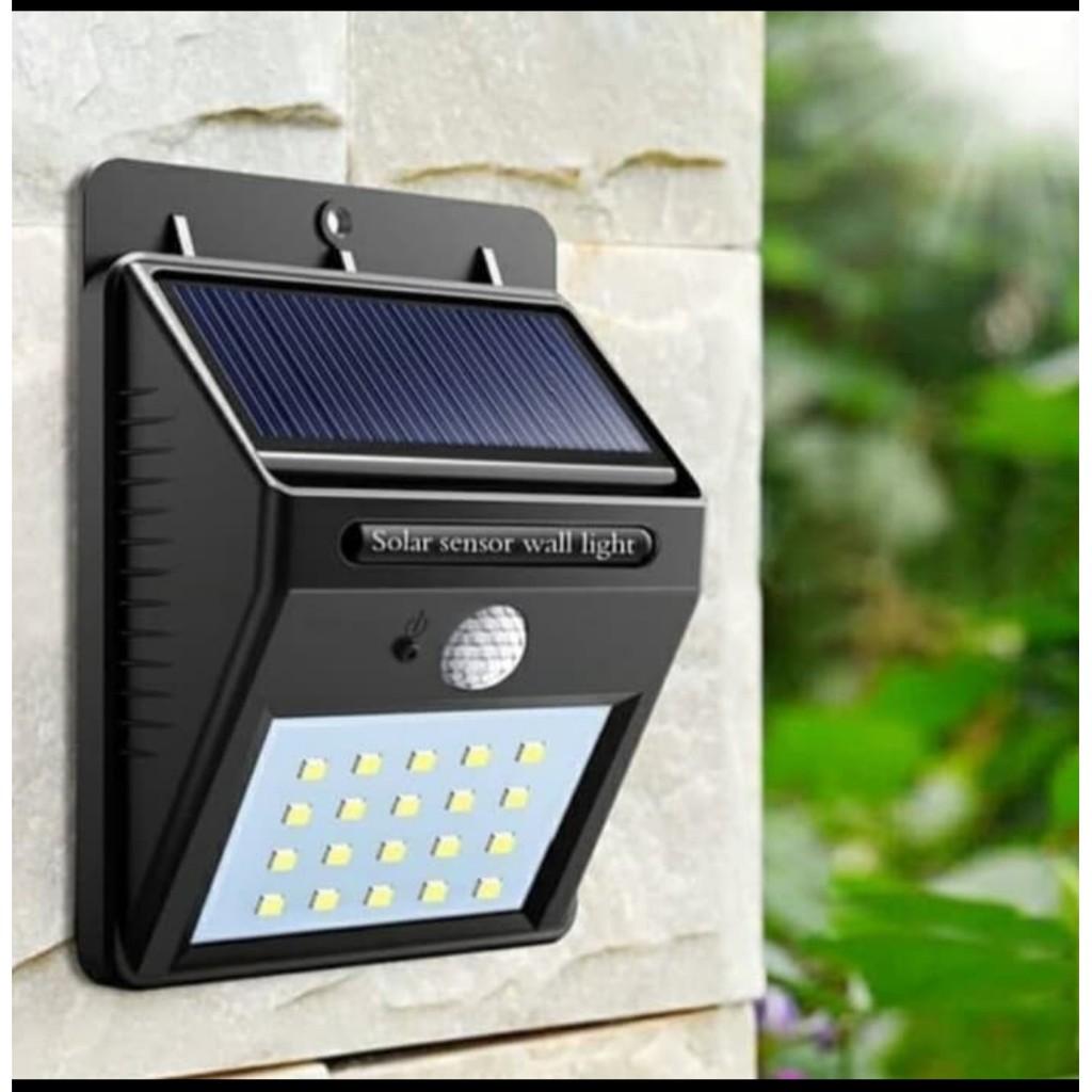 Lampu Dinding Tenaga Surya sensor gerak