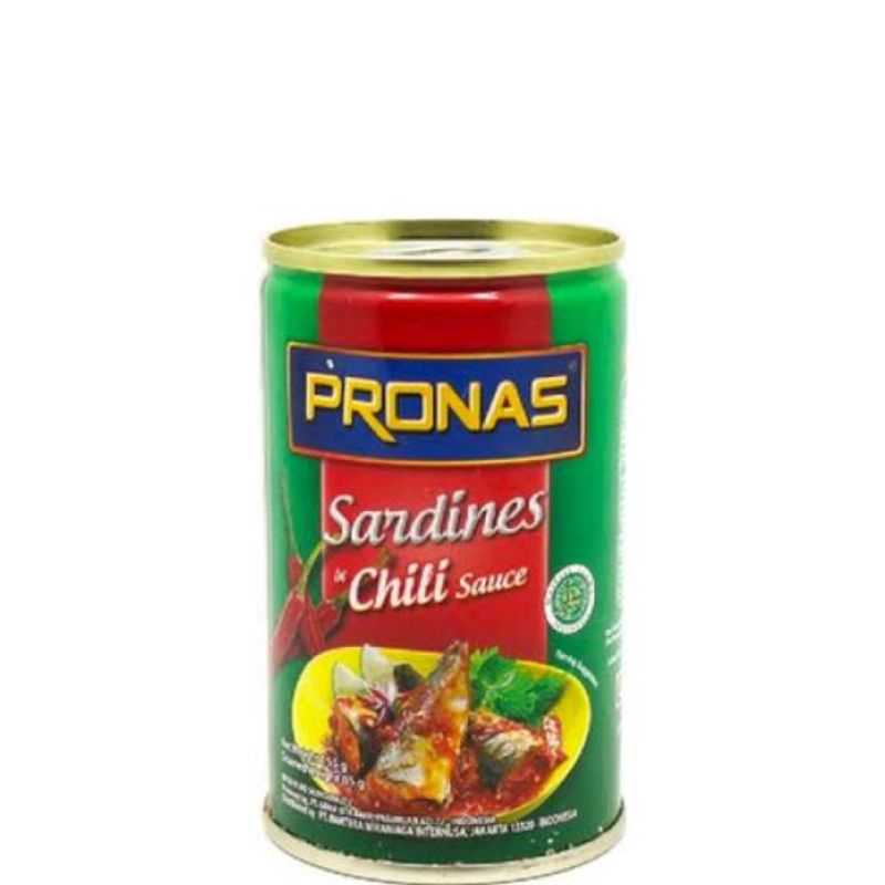 Sarden Chili Pronas//Sarden Tomat Pronas//Pronas 155gr