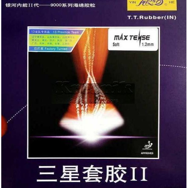 Yinhe 9000 Star II | Rubber | Bet | Karet | Tenis Meja | Pingpong