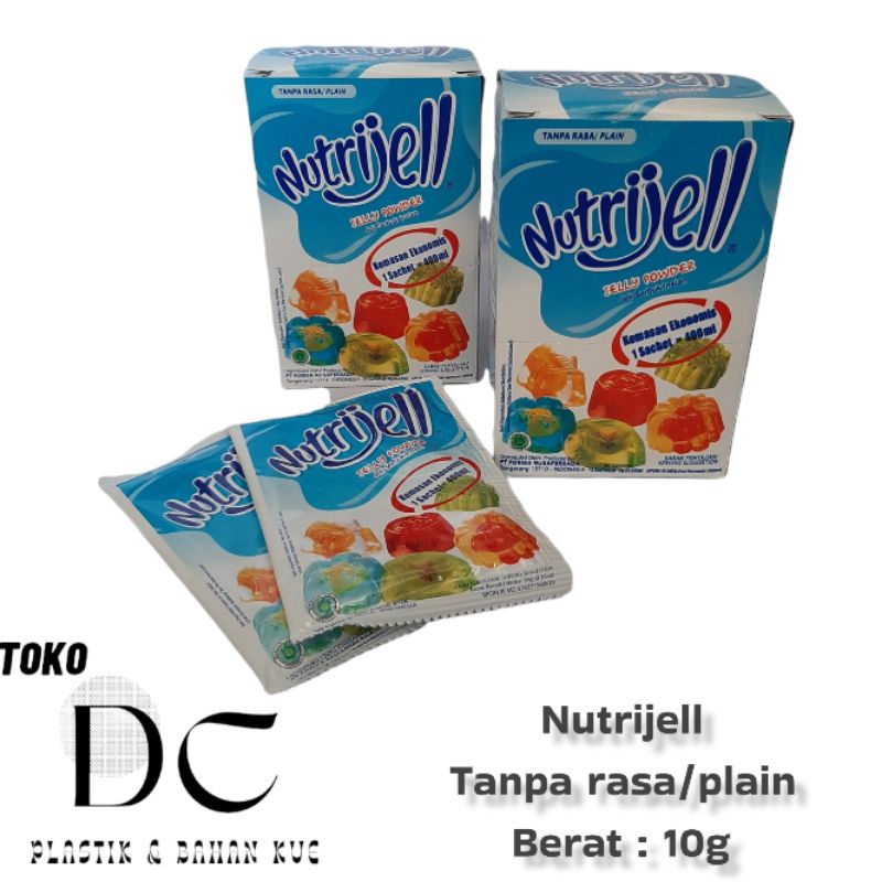 

nutrijell agar agar tanpa rasa/plain 10gr