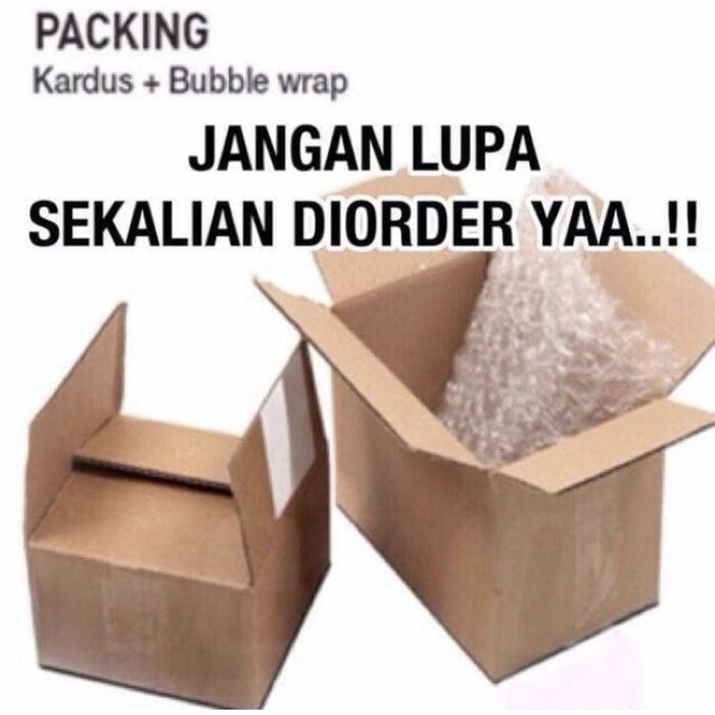 

TAMBAHAN PACKING DUS DAN WRAP