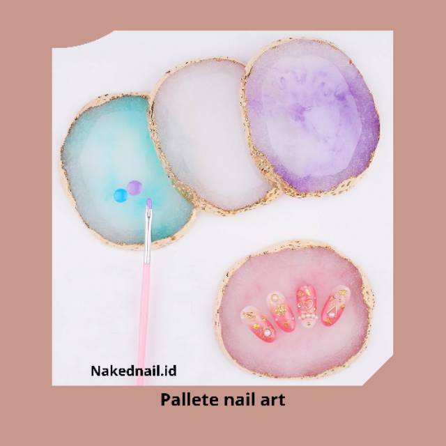 Pallete nail art palet nail art display make up nail art nailart tempat foto kuku