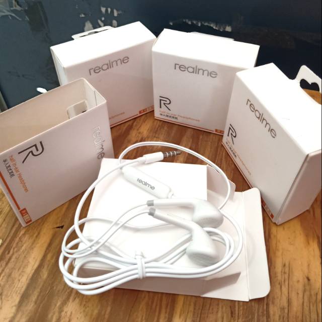 Headset Handsfree Oppo Realme Murah Suara Bagus Dan Jernih BARU