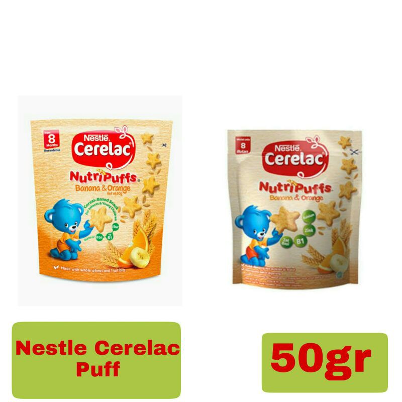 Nestle Cerelac Puff 50gr