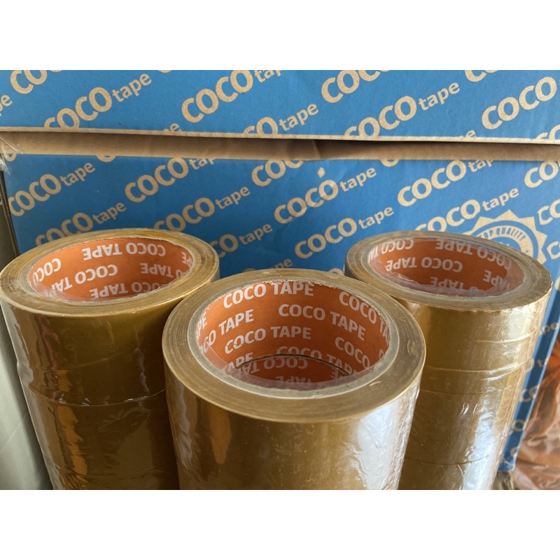 

[ ] Selotip / Solasi / Lakban Coklat Ukuran 45mm X 80yard Premium COCO