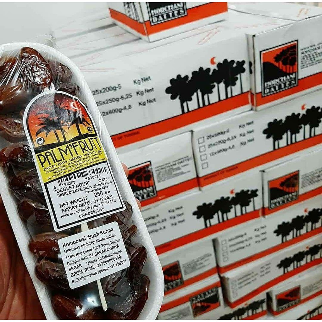 

PalmFrutt Kurma Tunisia Palmfrutt Original 250 gram