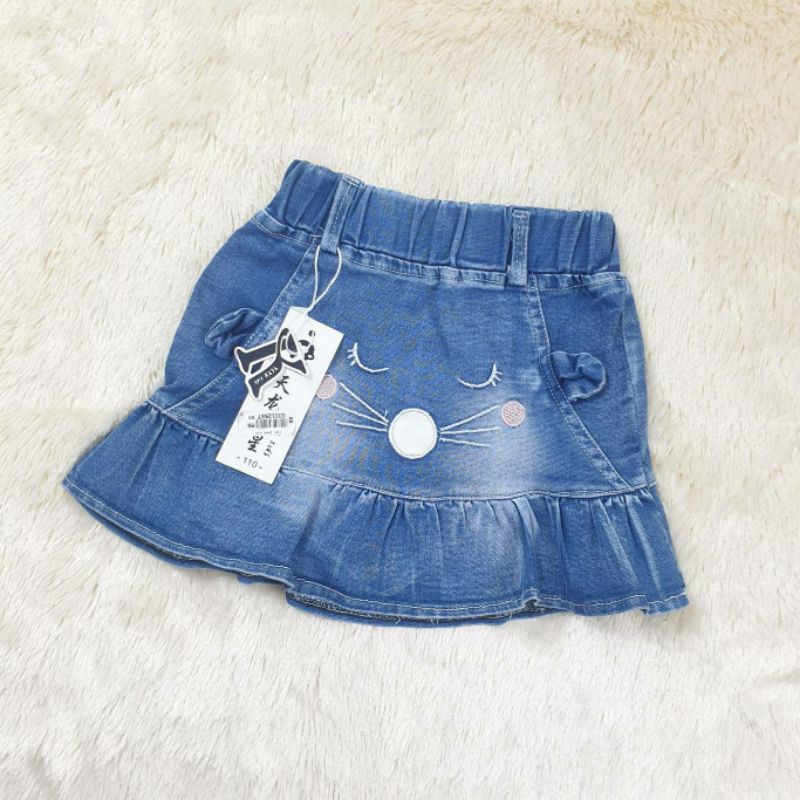 bawahan rok pendek mini anak cewek import lucu