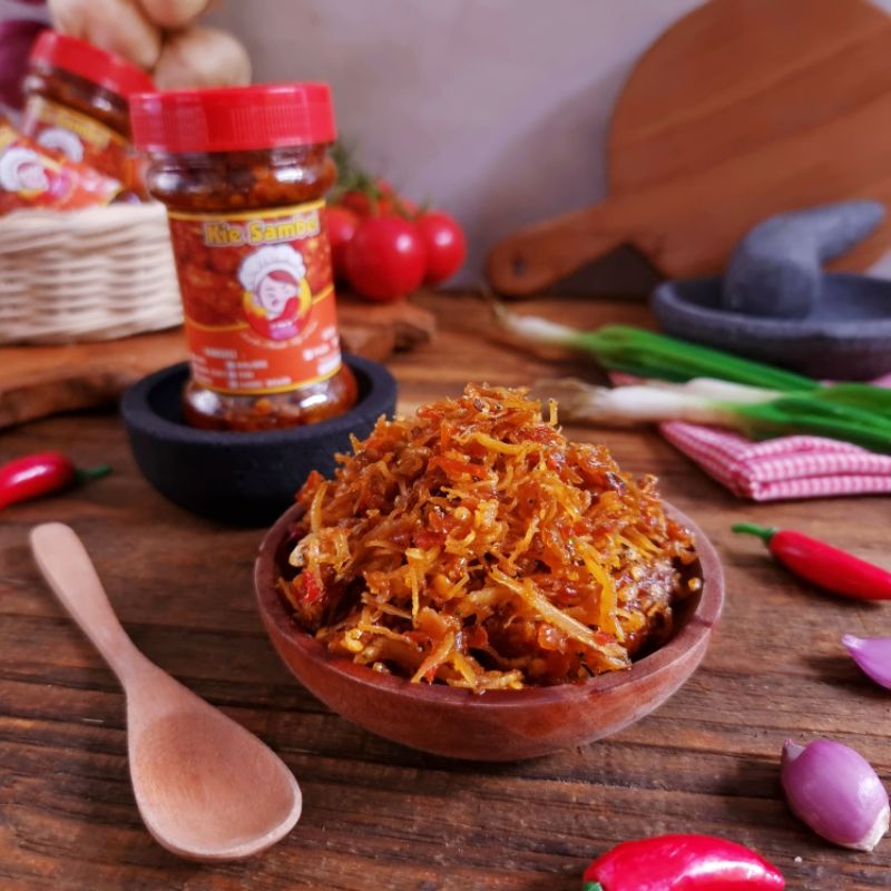 

SAMBAL TERI MEDAN TERI NASI KIESAMBEL 150 GRAM