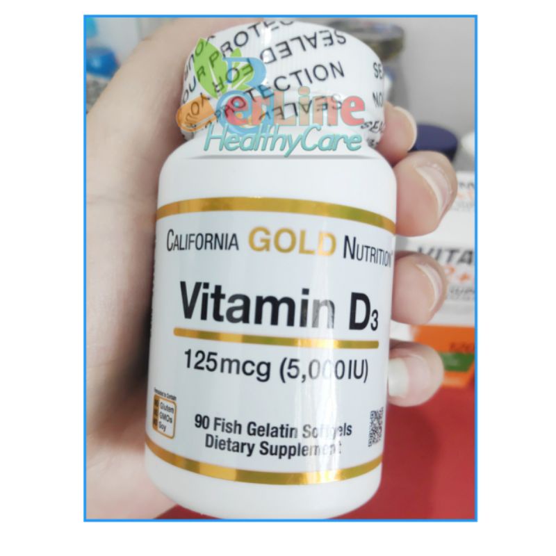 California GOLD Nutrition Vitamin D3 5000iu