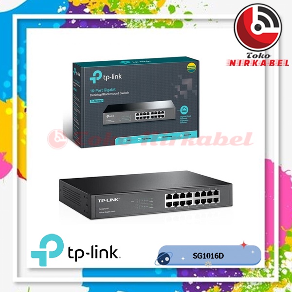TP-Link TL-SG1016D 16-Port Gigabit Switch TPLink