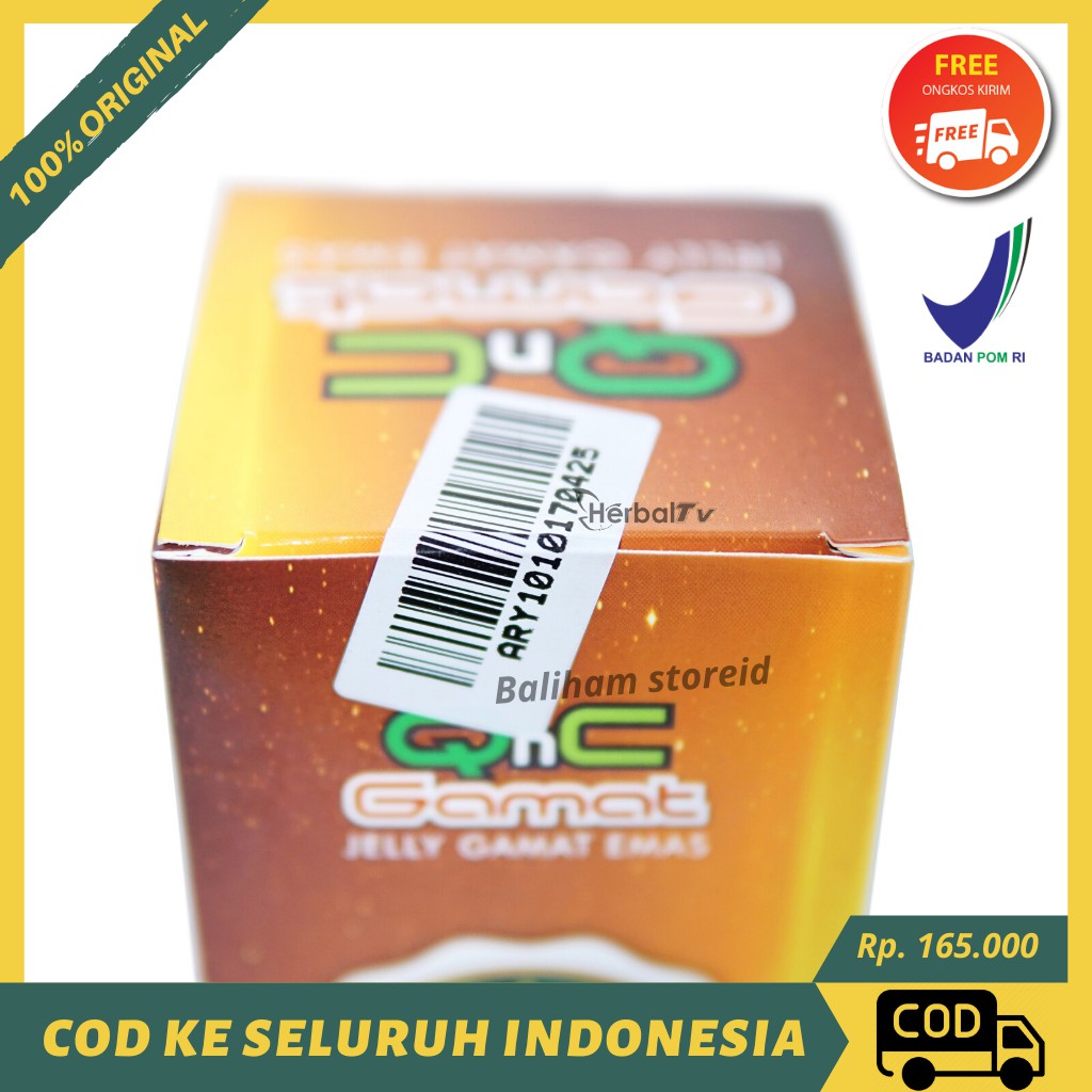 Qnc Jelly Gamat Emas Original 100% Agen Resmi Di Ponorogo
