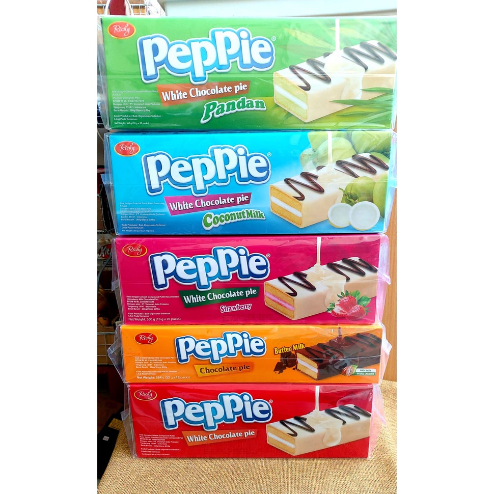 Peppie chocolatte pie Vietnam per box