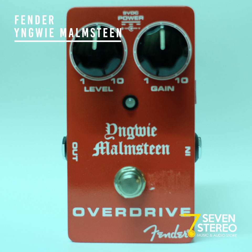 Fender Yngwie Malmstein Overdrive Pedal