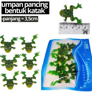 Umpan Pancing Bentuk Kodok Katak Buatan Umpan Katak Soft Frog