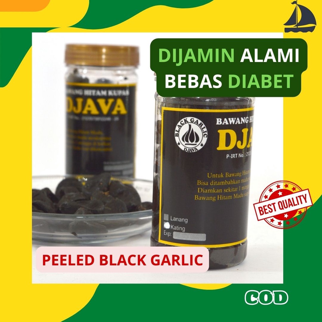 

Bawang Hitam Kating Kupas Camilan Sehat Black Garlic Untuk Diet Rendah Kalori