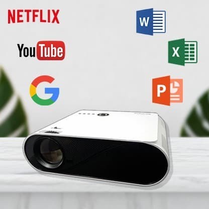 PROJECTOR INFORCE AN-11 / PROYEKTOR AN11 LCD ANDROID 6500 LUMEN WIFI GARANSI RESMI