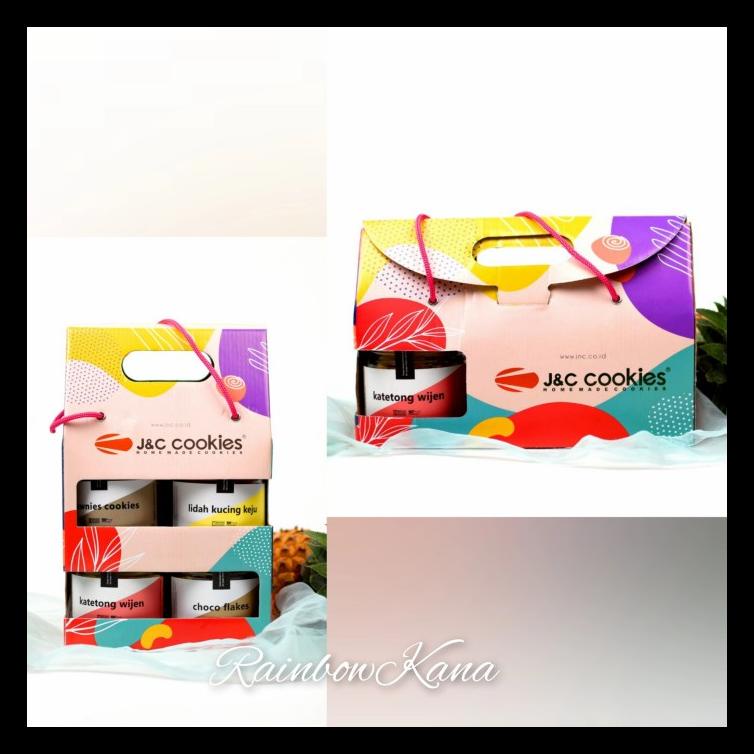 

HAMPERS EID LEBARAN NATAL CHRISTMAS TAHUN BARU J&C JNC COOKIES - HARGA 1TOPLES