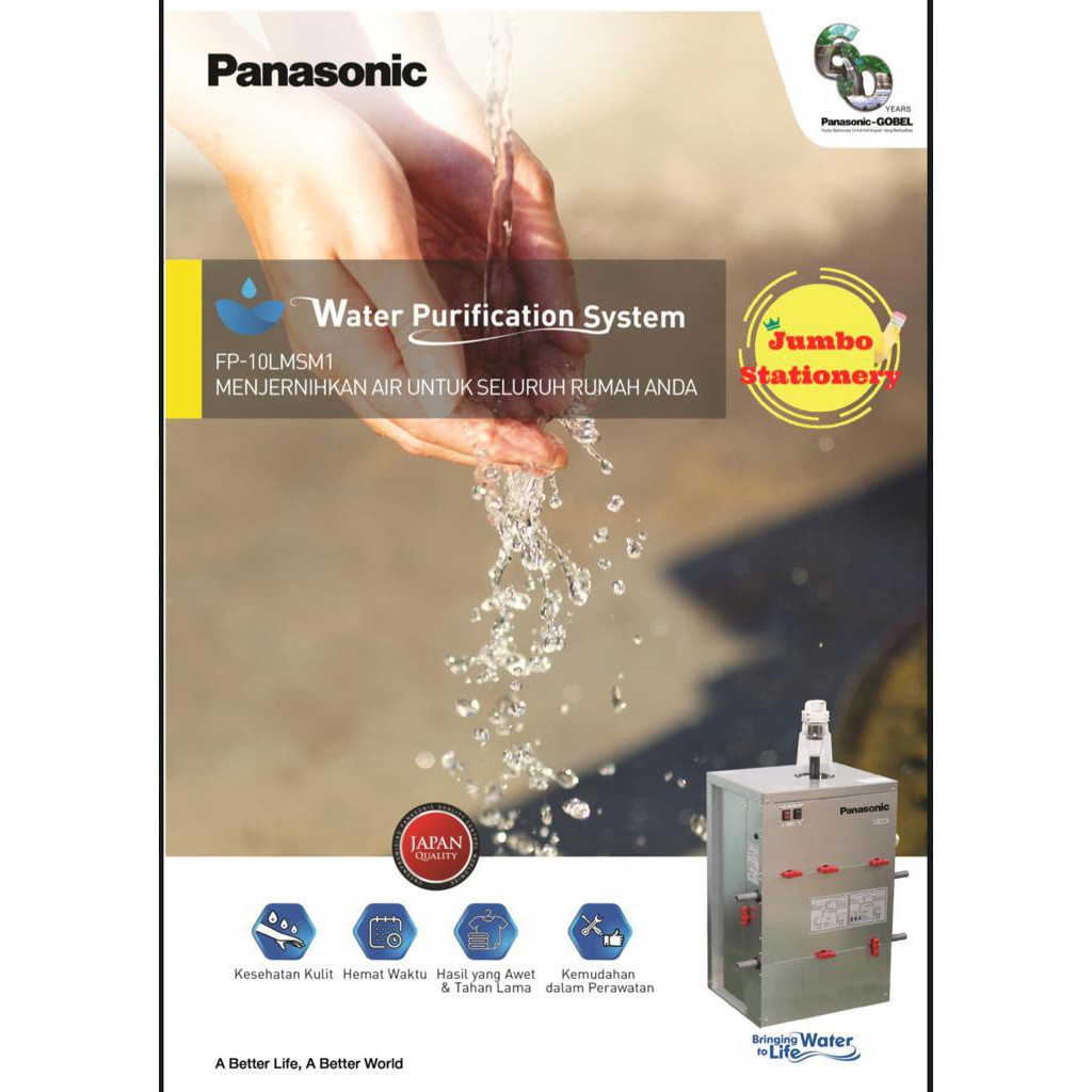 Kaporit Chlorine Klorin Tablet Asli Panasonic High Density