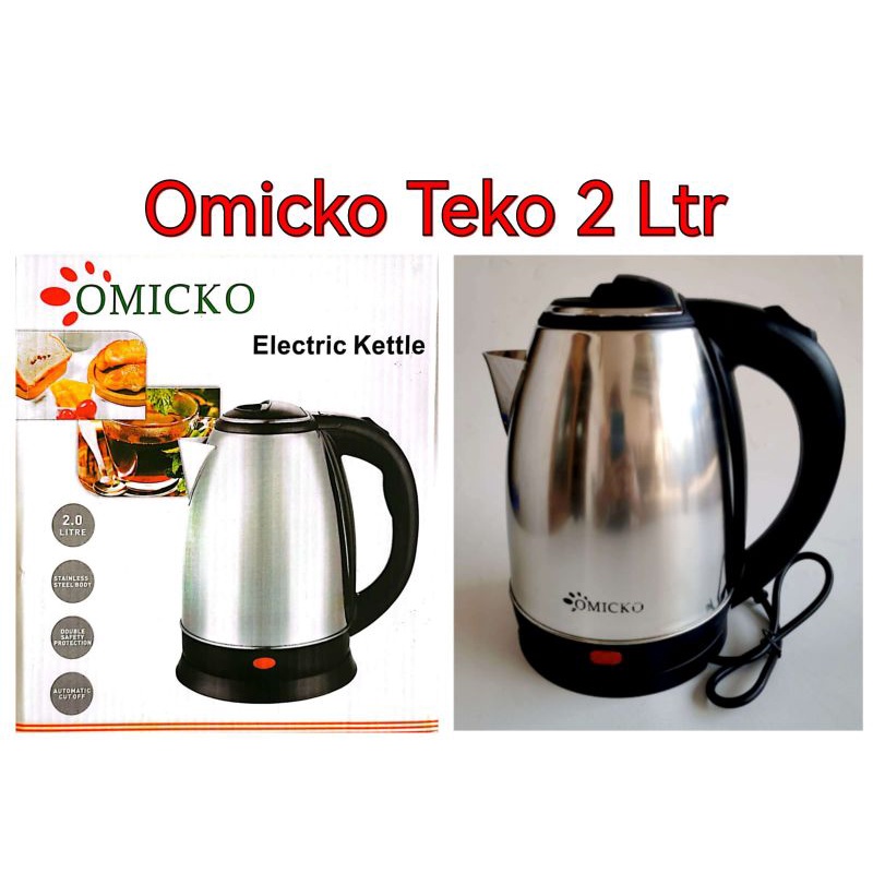 Omicko / Meiko Teko Mug Listrik Stainless 2 liter MK-157