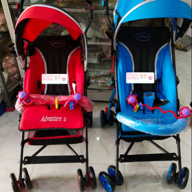 Stroller pliko adventure 2 /kereta dorong bayi