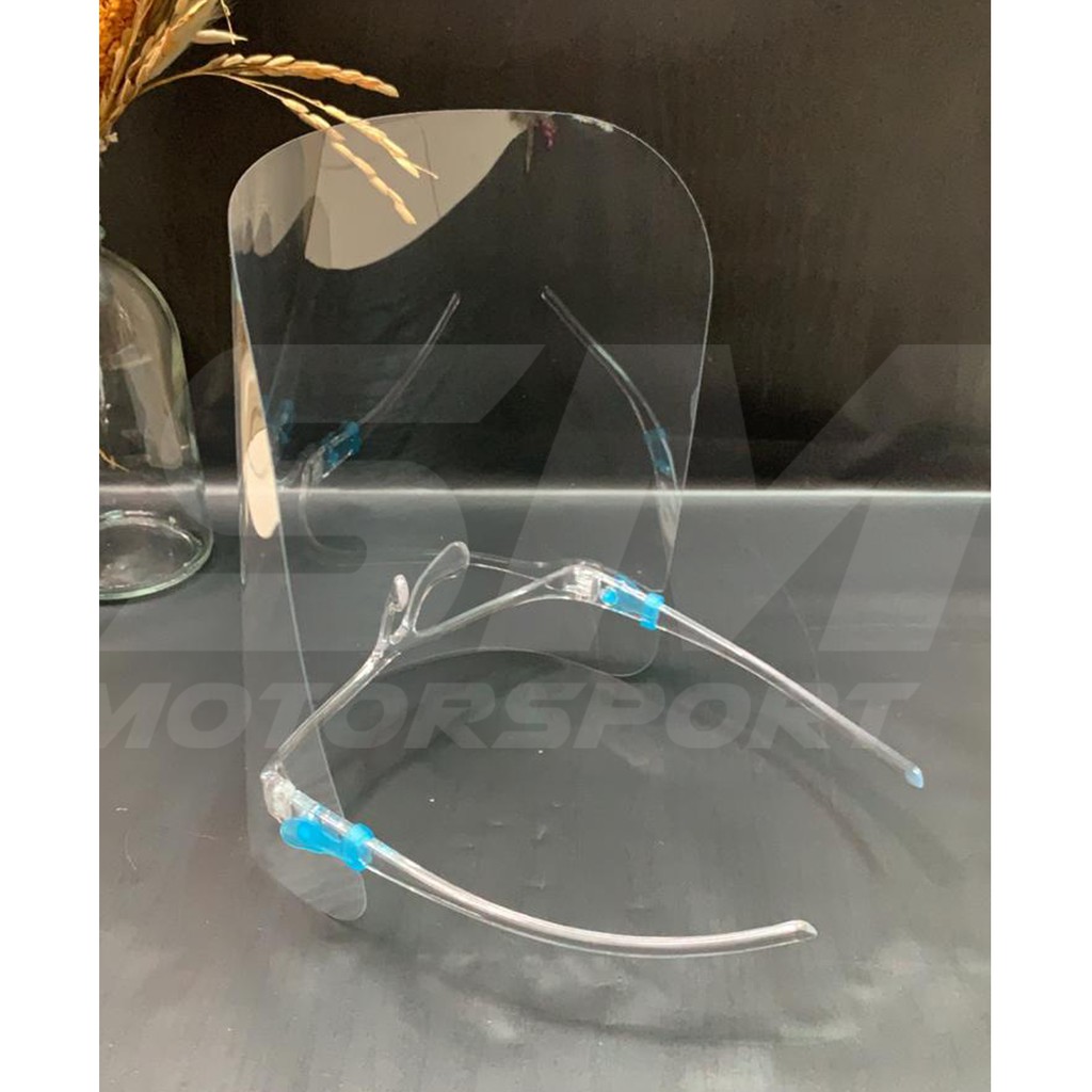 Face shield kacamata Pak Jokowi Nagita facial shield orbital mask apd MURAH