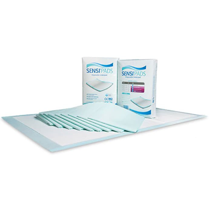 SENSIPADS Perlak Disposable Sensi Pads Popok Alas Underpad Isi 10 Pcs