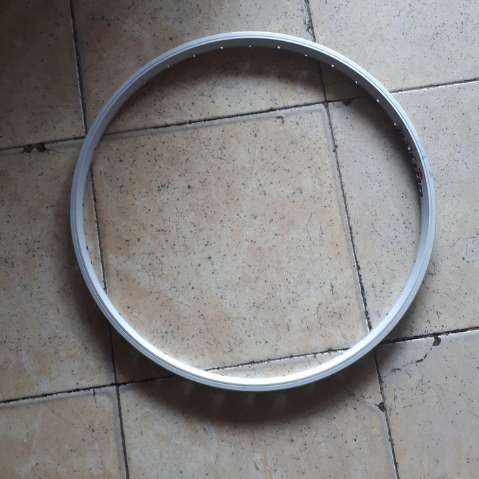 velg rims sepeda 26 united aloy silver 36H