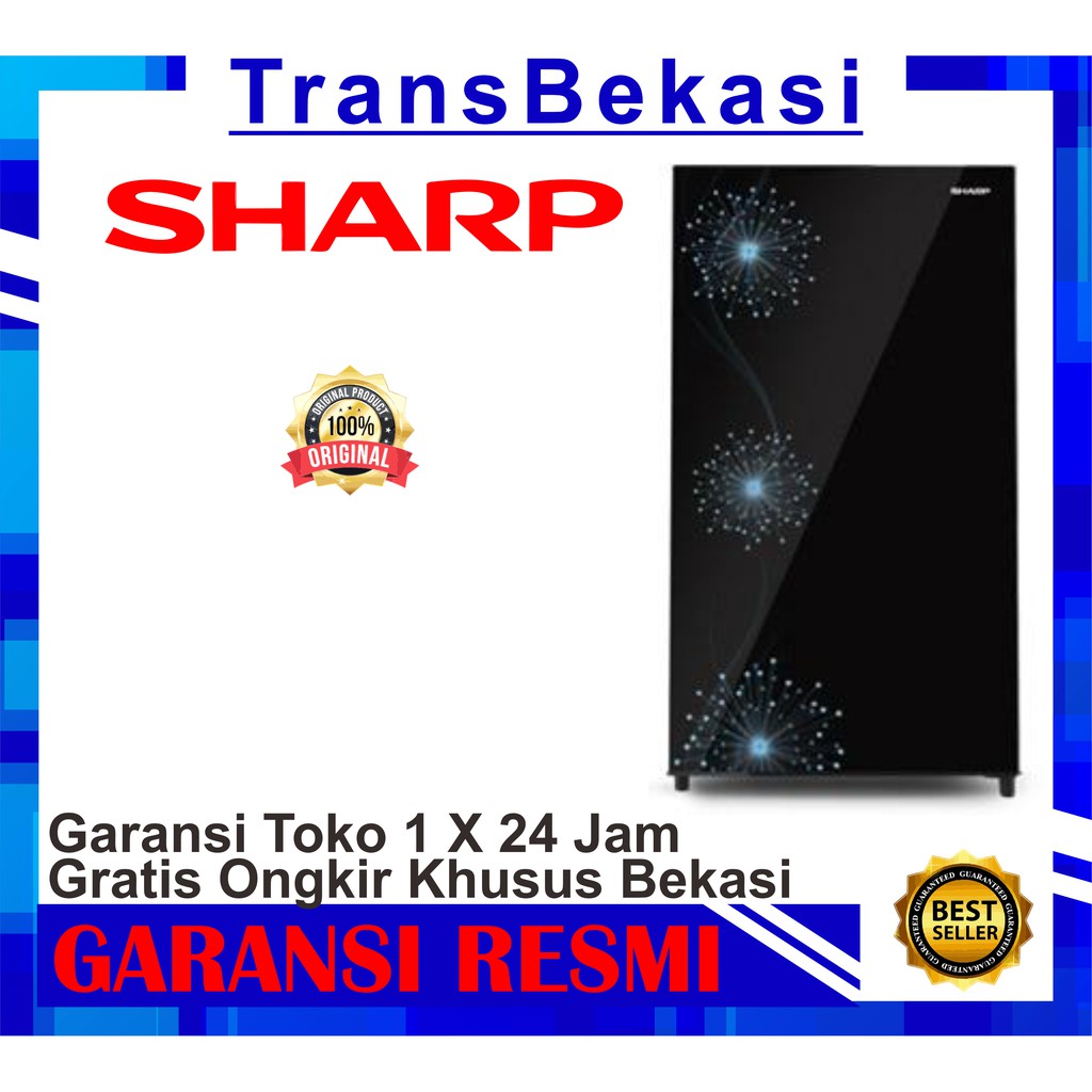 Kulkas Sharp 1pintu sjx 187 mg khusus bekasi free ongkir