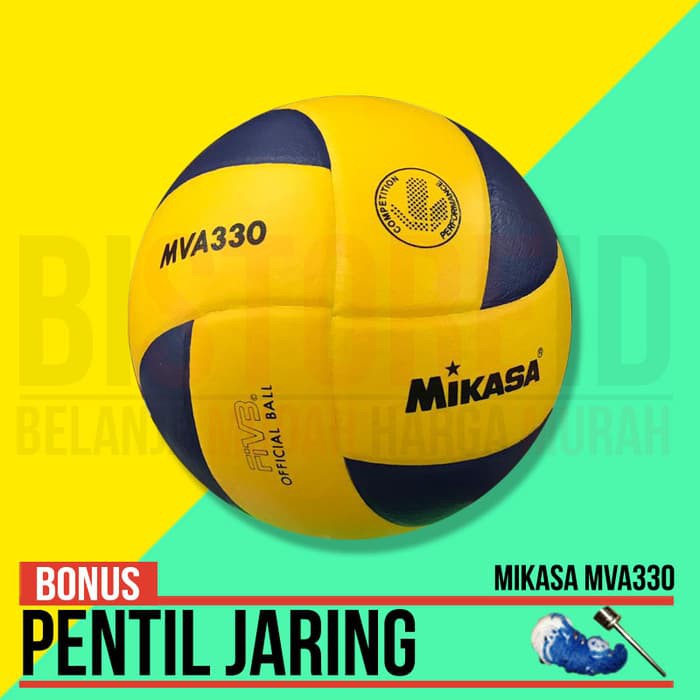 Bola Voli Mikasa MVA 330 Pompa Kecil