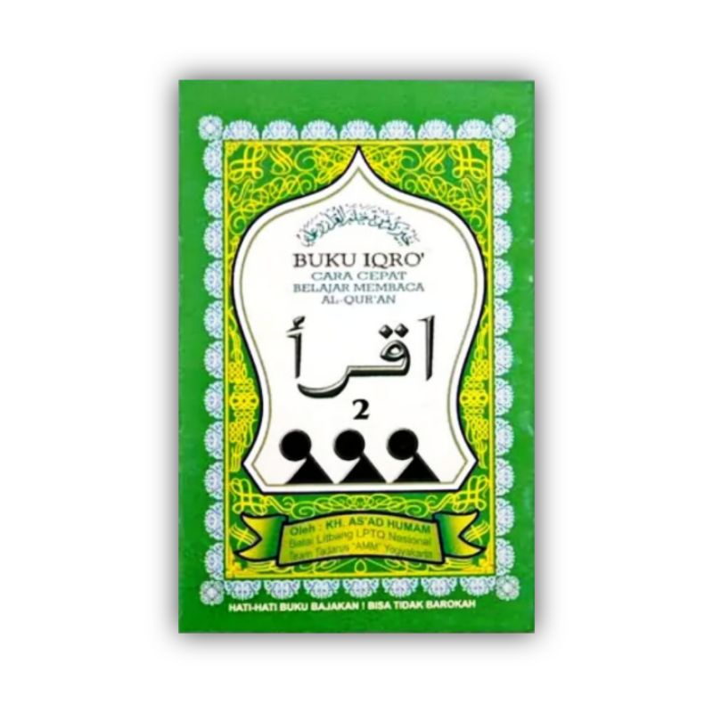 BUKU IQRO KECIL 1 Sampai 6/IQRO ANAK CARA CEPAT BELAJAR MEMBACA AL-QUR'AN