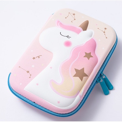 

(TERLARIS) Kotak Pensil Anak Tempat pensil 3D Timbul ala Smiggle Lookalike Hardca