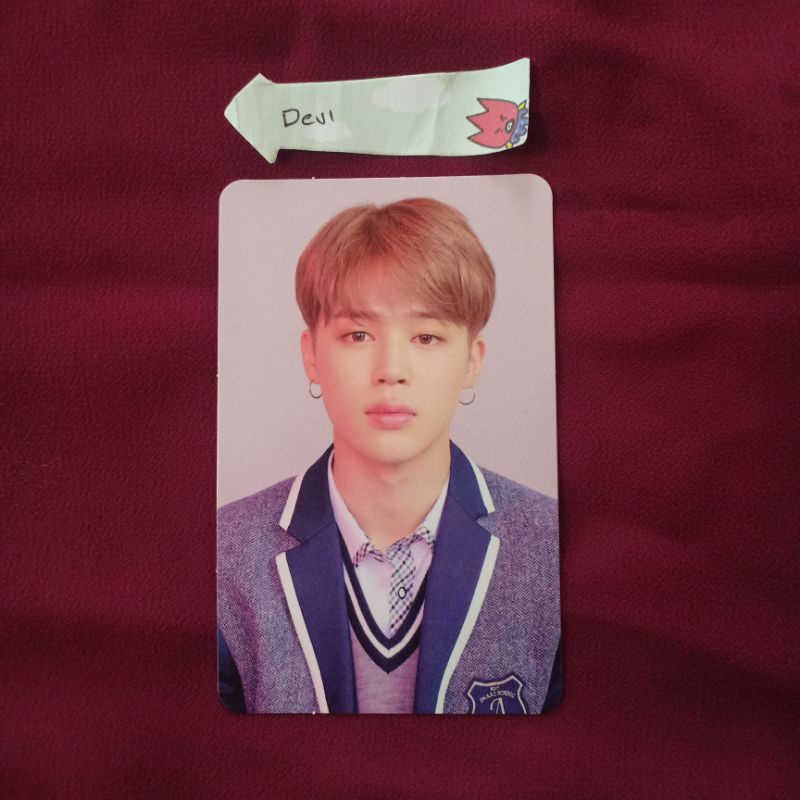 photocard pc bts jimin answer l osis