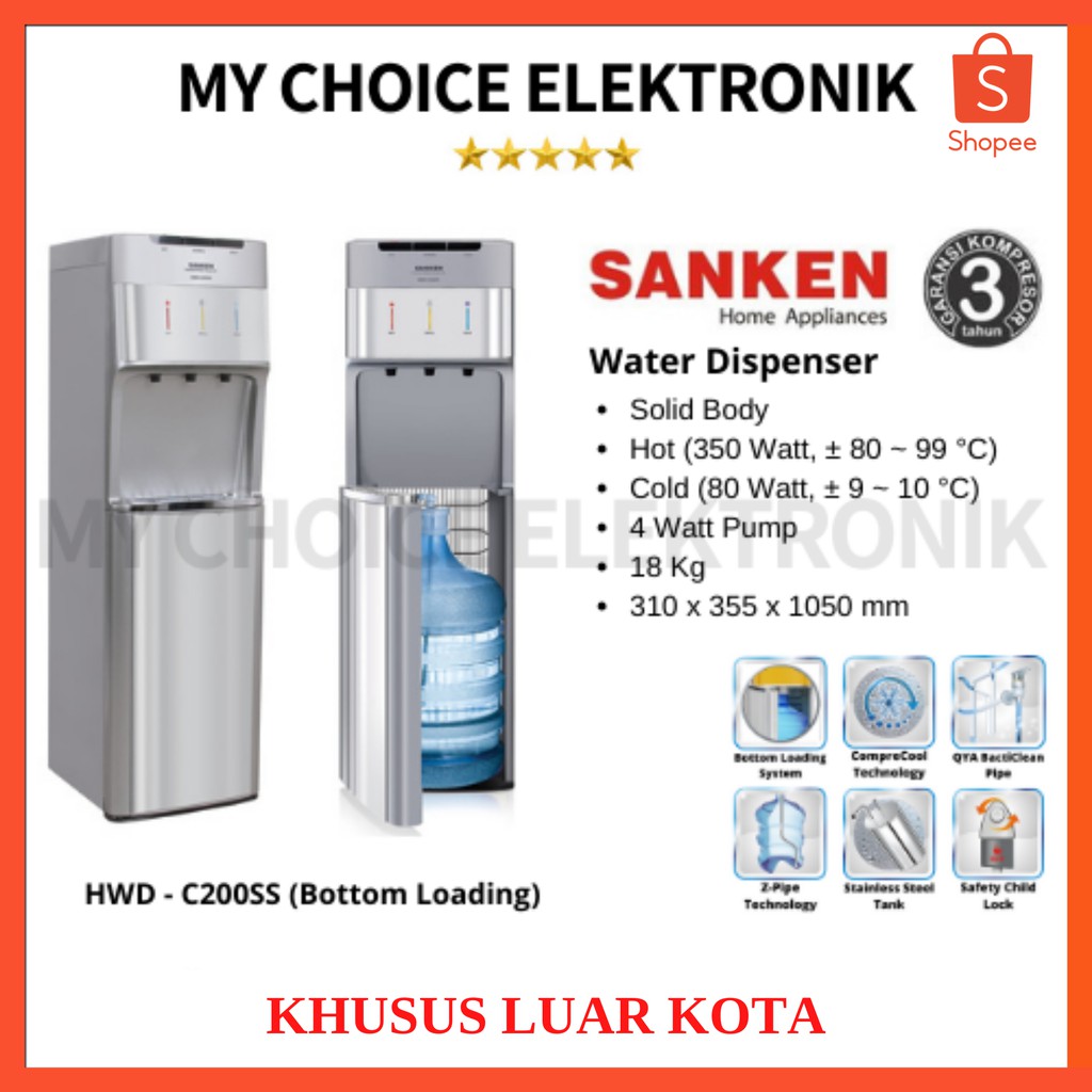 Sanken HWD-C200SS [Khusus Luar Kota]