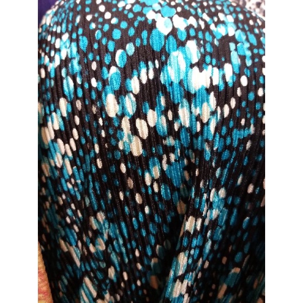 new kain plisket/bahan plisket meteran