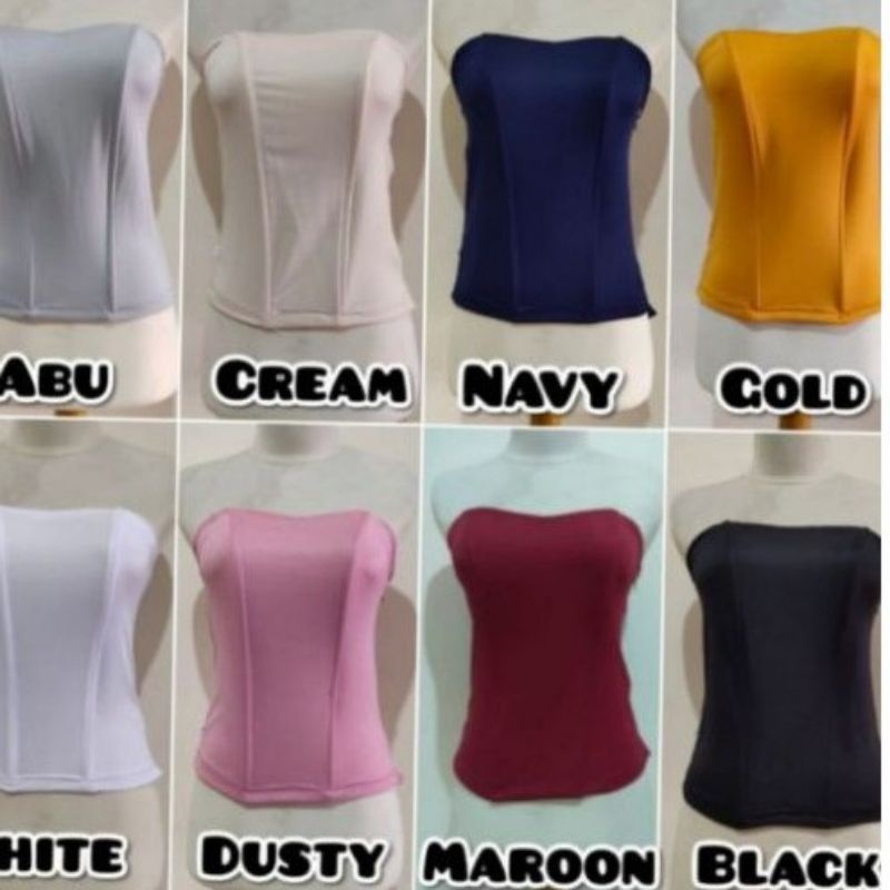 KAMISOL KAOS//BUSTIER KAOS TERMURAH//KAMISOL KAOS JUMBO//DALEMAN KEBAYA JUMBO