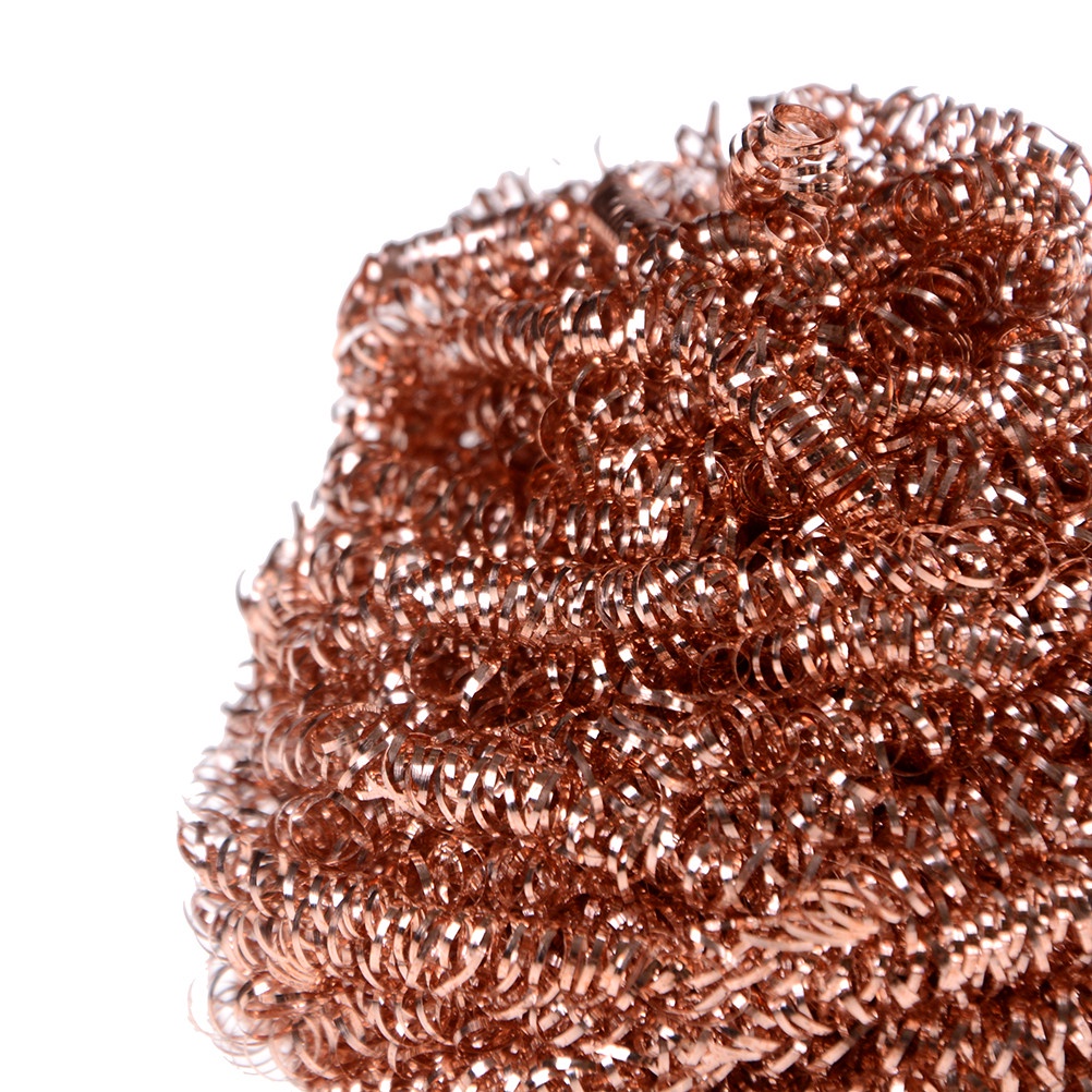 【Theredsunrisesiwy.id】Welding Soldering Solder Iron Tip Cleaner Cleaning Steel Wire Sponge Ball