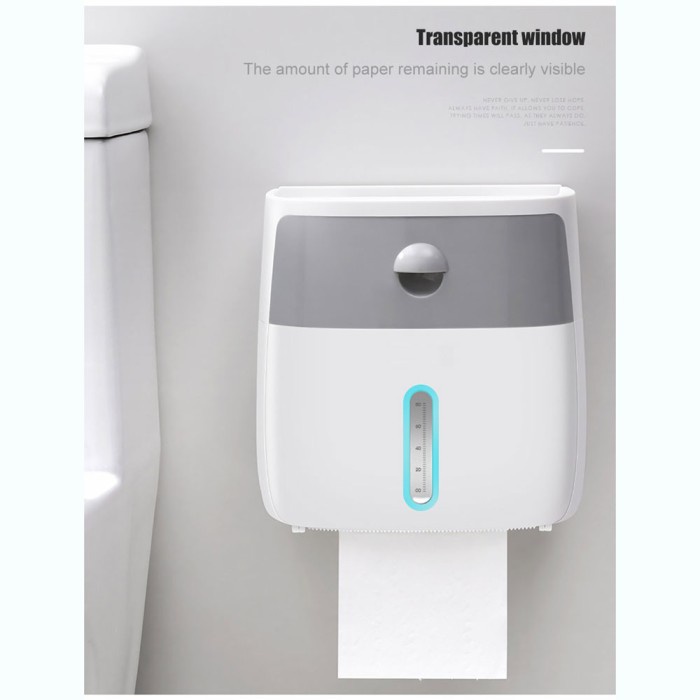 ECOCO Kotak Tisu Tissue Storage Toilet PaperBox Dispenser Double Layer