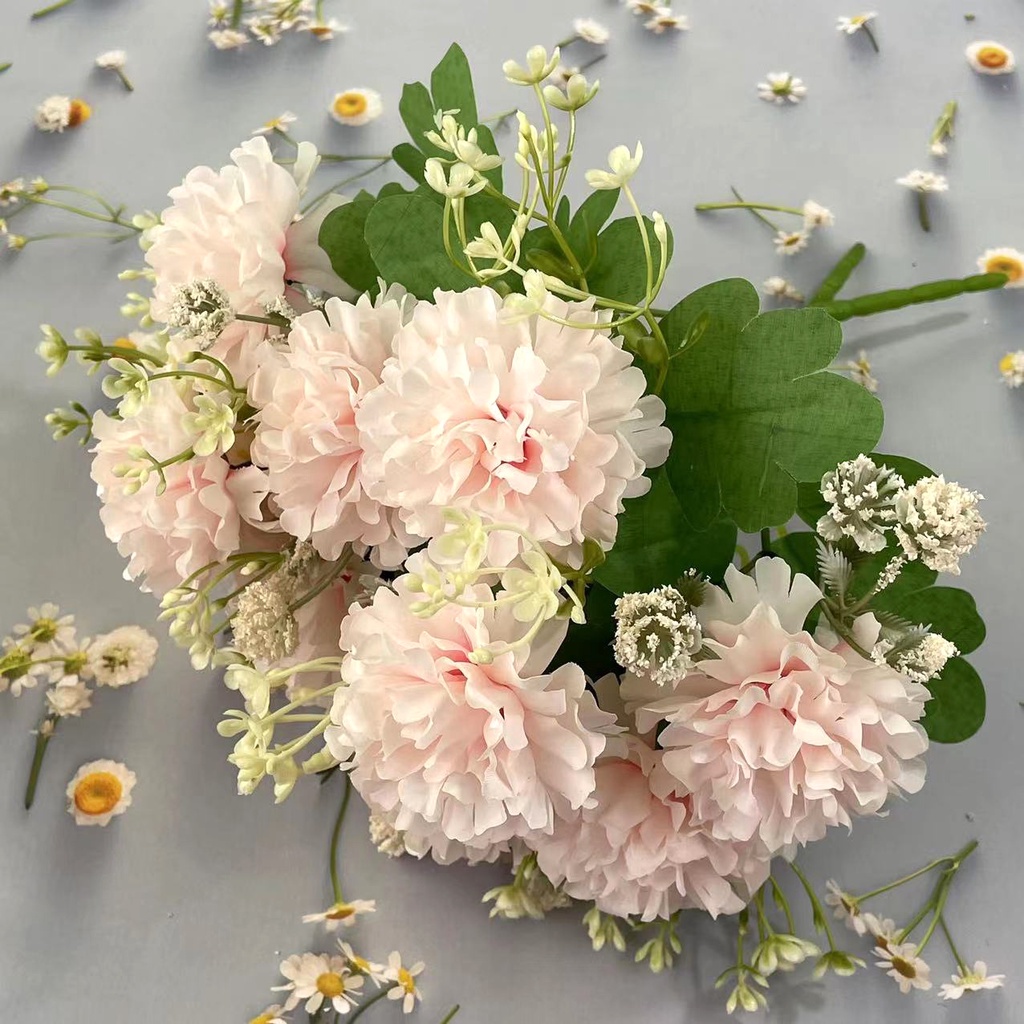 HOMEY - Bouquet bunga DAFA 08 5HEAD Artifisial Dekorasi