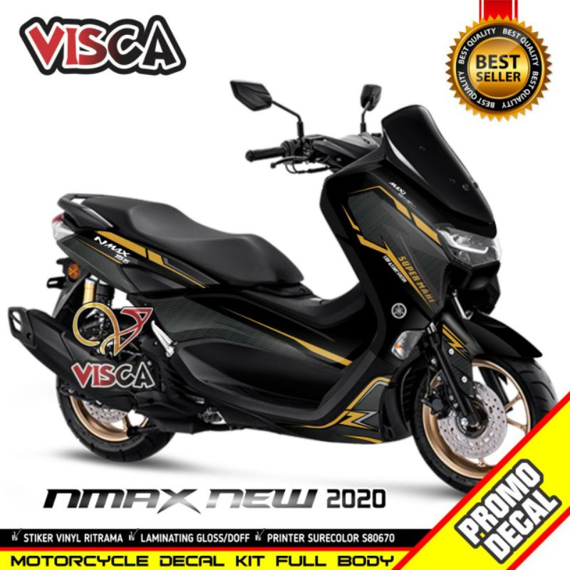 Decal Nmax 2020 Full Body Stiker Nmax 2020 Striping Nmax 2020 Sticker Nmax 2020 Full Blok motif carb