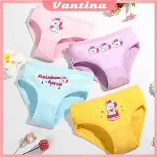 6 PCS JACK JUNIOR l CD KATUN 100 % celana dalam anak perempuan  segitiga  cewek panties  bahan katun 100 % TOKO KEANULOVA