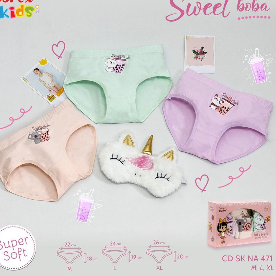 SALE CD Sorex Anak NA471 | Celana Dalam Anak Remaja Perempuan na471 - Bwr IX