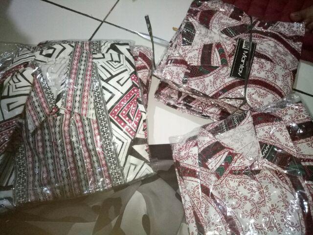 New Arrival Distro Batik Pria Bordir Sogan Hrb026 Batikaf Notoarto Batik Ipnu-ippnu Hem Pria Bel
