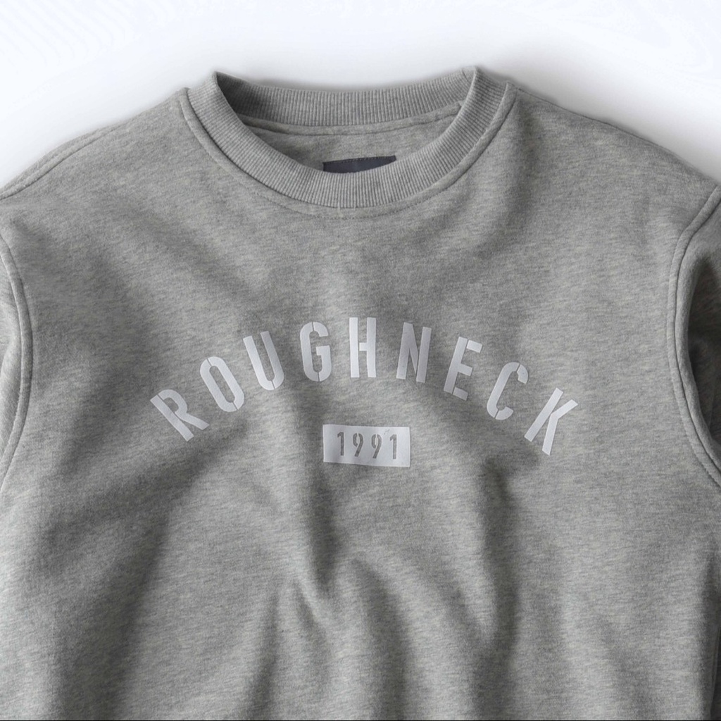 Roughneck SS101 White Sig Sea Camouflage Crewneck-sweatshirt roughneck-crewneck roughneck-GREY