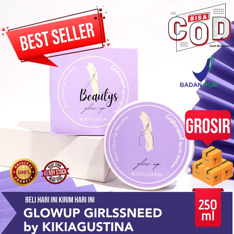 Jual Body lotion GLOW UP by KIKI AGUSTINA Shopee Indonesia