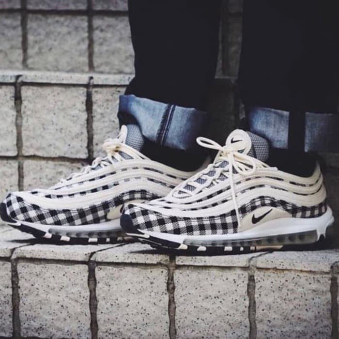 air max 97 plaid cream