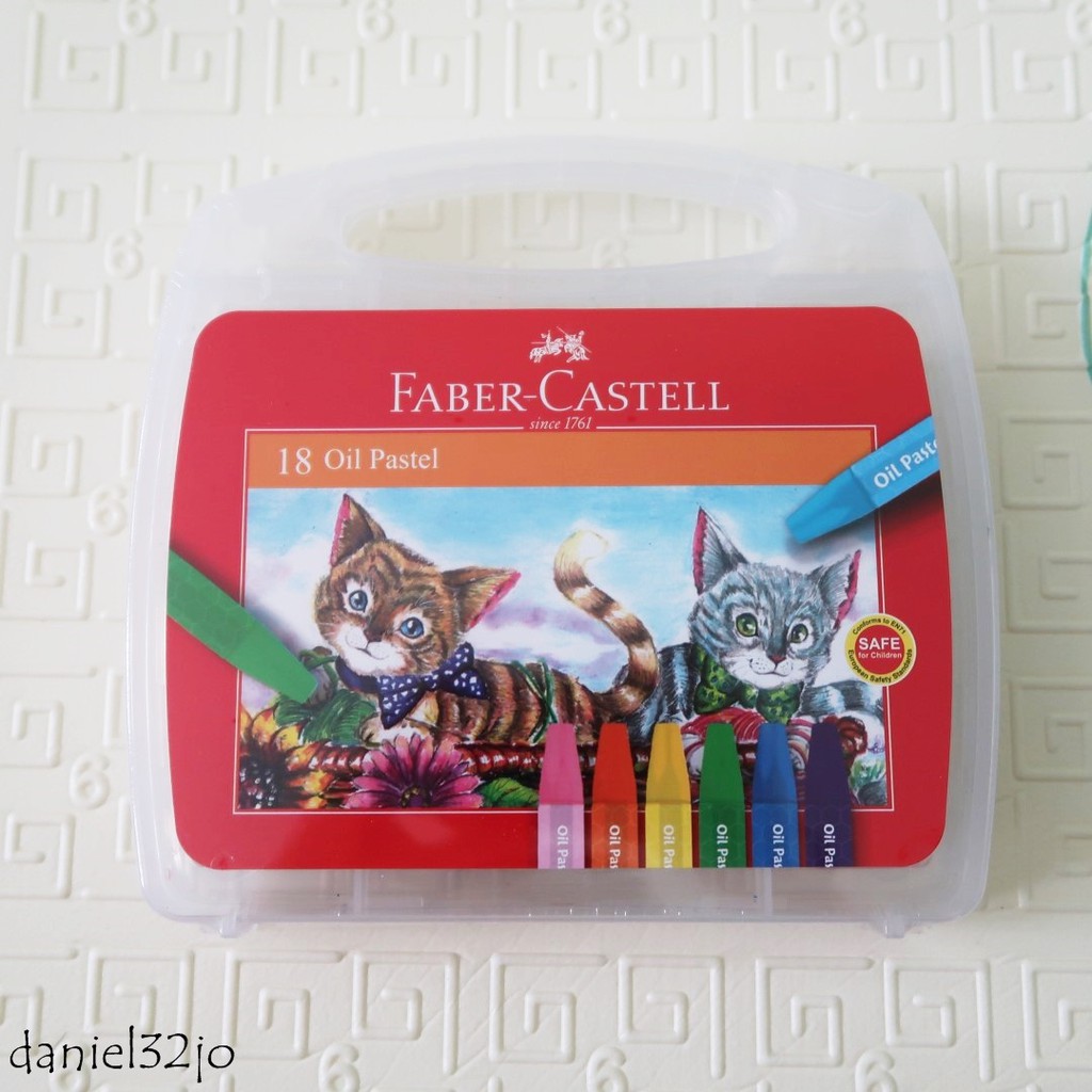 

New FABER CASTELL 18 OIL PASTEL ECO