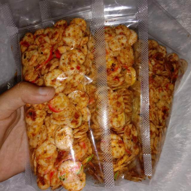 

seblak kering kerupuk seblak pedas makanan gurih pedas 70gr