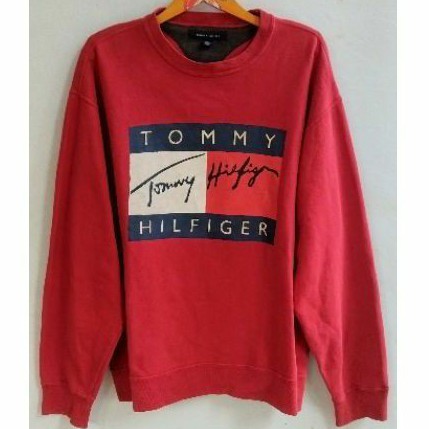 Crewneck Sweater TOMMY HILFIGER Second Preloved Bekas