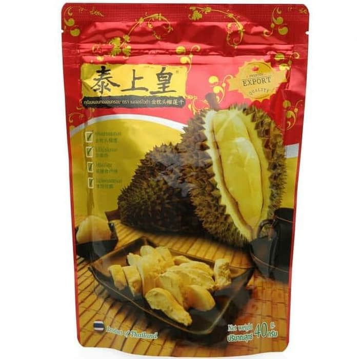 

Durian Chunk Snack Camilan Durian Kering 100% Daging Durian Monthong ~ kp244